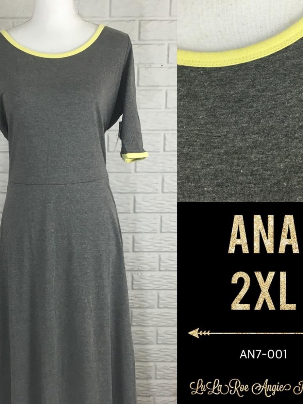 LuLaRoe Ana Maxi Dress